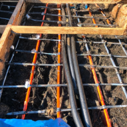 Construction d'une Fondation en Béton Armé pour un Bâtiment Durable Mende